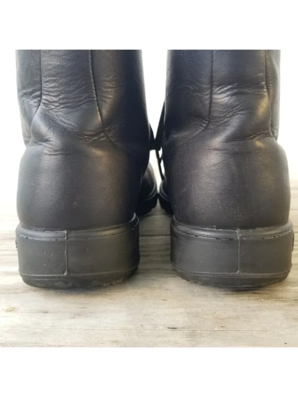 Blundstone Originals Womens Rustic Black Lace Up US Women 9 US Men 7 1931 FLAW